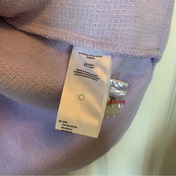 RD Style Lavender Purple Blaire Shacket Longsleeve Shirt Jacket Women's Medium - Picture 15 of 16